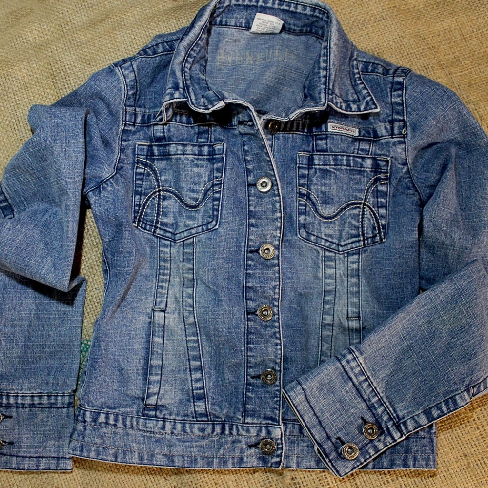 Hydraulic Denim Jean Jacket - Picture 5 of 8